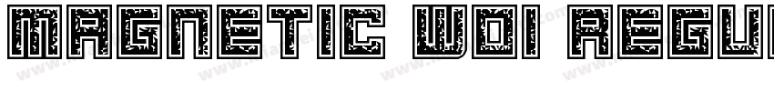 Magnetic W01 Regular字体转换